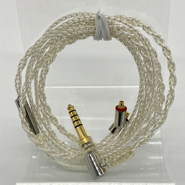 【中古】シルバーコートケーブル MMCX 1.2m 4.4mm 5極バランス 【C106 MS12EZCLEH】【秋葉原】