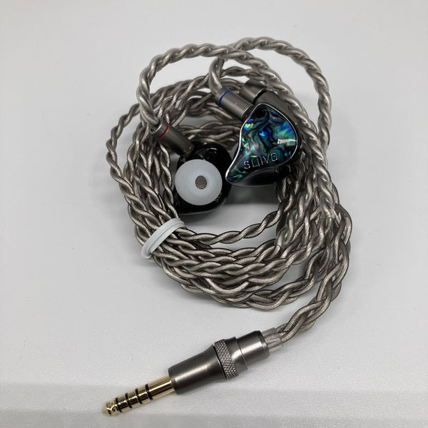 【新品・未開封】MYER-AUDIO Sliivo SL224 有線イヤホン MYER-AUDIO SLIIVO SL224 2DD+2BA+4Micro Planar Drivers IEMs