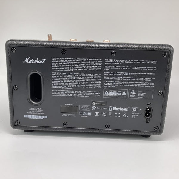 【中古】Acton III Bluetooth Black【秋葉原】