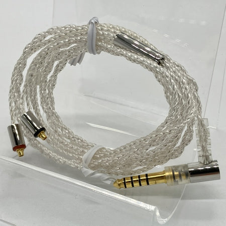 final 【中古】シルバーコートケーブル MMCX 1.2m 4.4mm 5極バランス