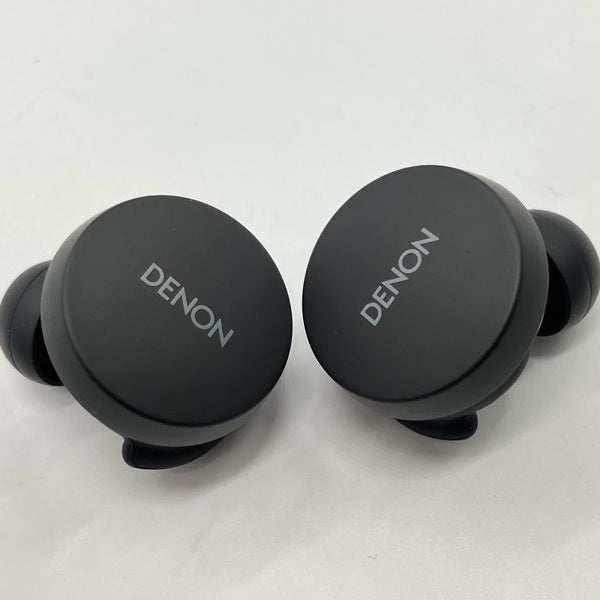 DENON 【中古】PerL True Wireless Earbuds ブラック【AHC10PLBKEM