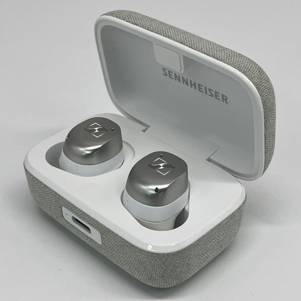 【中古】MOMENTUM True Wireless 4 ホワイトシルバー 【MTW4 White Silver】【日本橋】