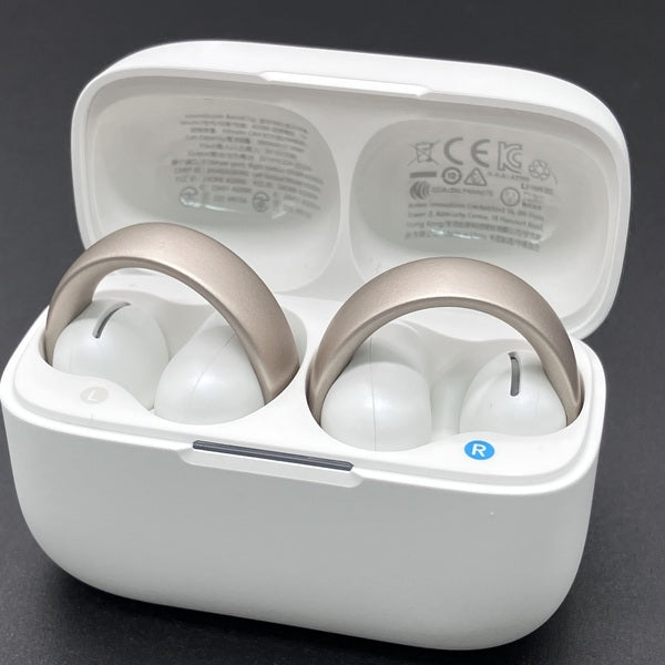 【中古】Soundcore AeroClip ホワイト&ゴールド【A3388N21】【名古屋】