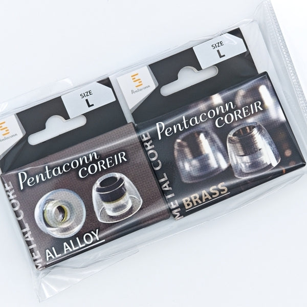 Pentaconn COREIR -ペンタコン コレイル- BRASS / AL ALLOY 各1ペア