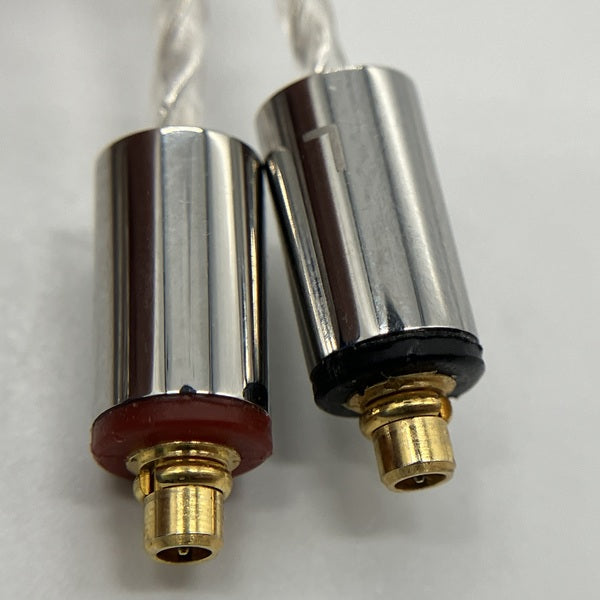 final 【中古】シルバーコートケーブル MMCX 1.2m 4.4mm 5極バランス