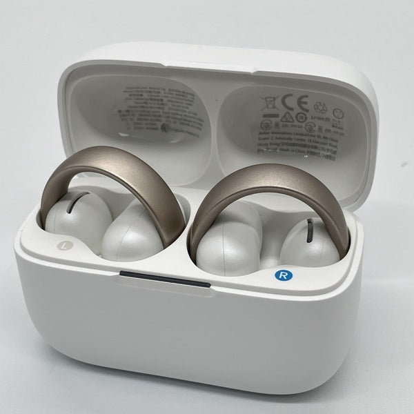 【中古】Soundcore AeroClip ホワイト&ゴールド【A3388N21】【秋葉原】