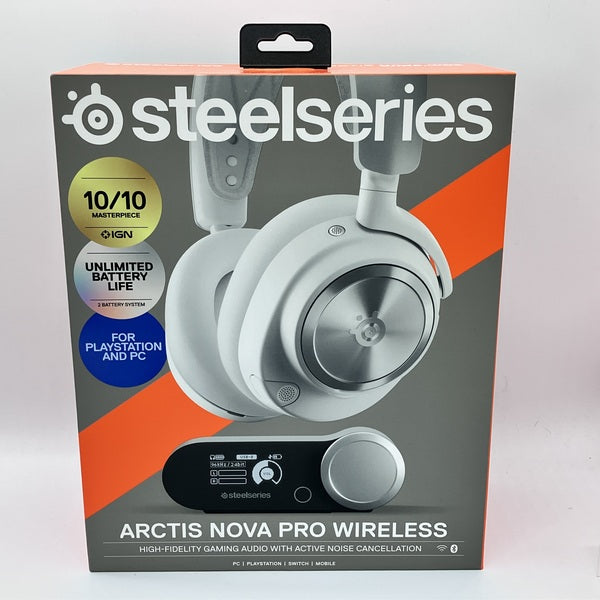 SteelSeries 【中古】Arctis Nova Pro Wireless White 【61524J
