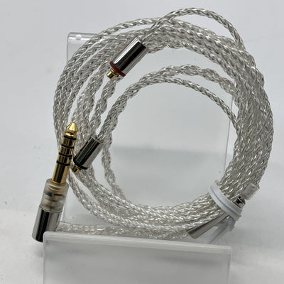 【中古】シルバーコートケーブル MMCX 1.2m 4.4mm 5極バランス 【C106 MS12EZCLEH】【日本橋】