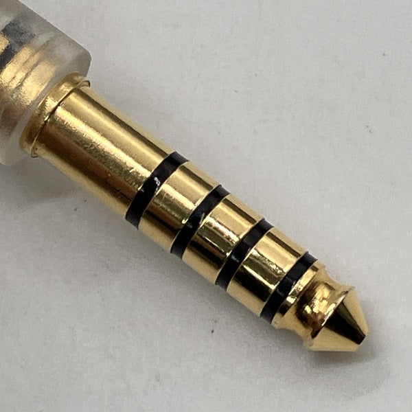 final 【中古】シルバーコートケーブル MMCX 1.2m 4.4mm 5極バランス