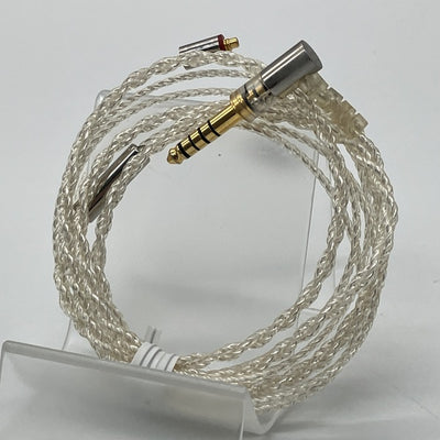 【中古】シルバーコートケーブル MMCX 1.2m 4.4mm 5極バランス 【C106 MS12EZCLEH】【日本橋】