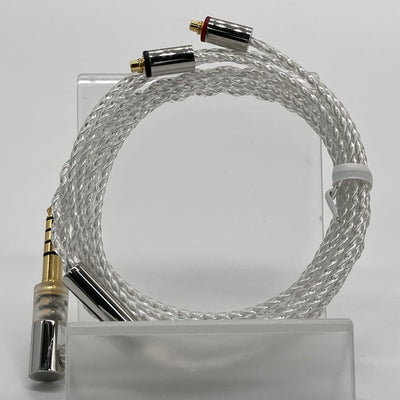 【中古】シルバーコートケーブル MMCX 1.2m 4.4mm 5極バランス 【C106 MS12EZCLEH】【秋葉原】