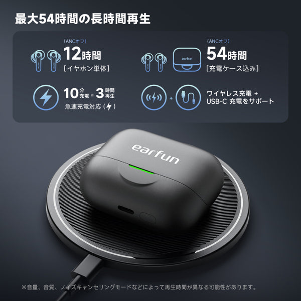 EarFun Air Pro 4+ Black – e☆イヤホン