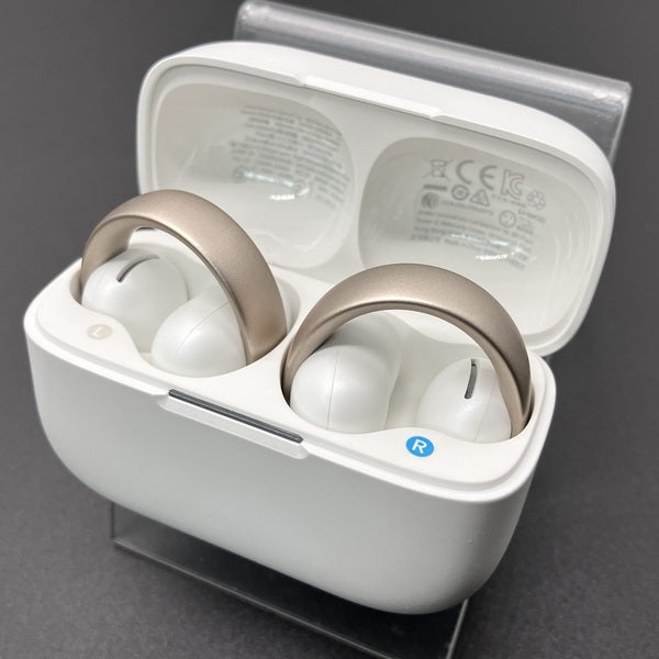 【中古】Soundcore AeroClip ホワイト&ゴールド【A3388N21】【秋葉原】