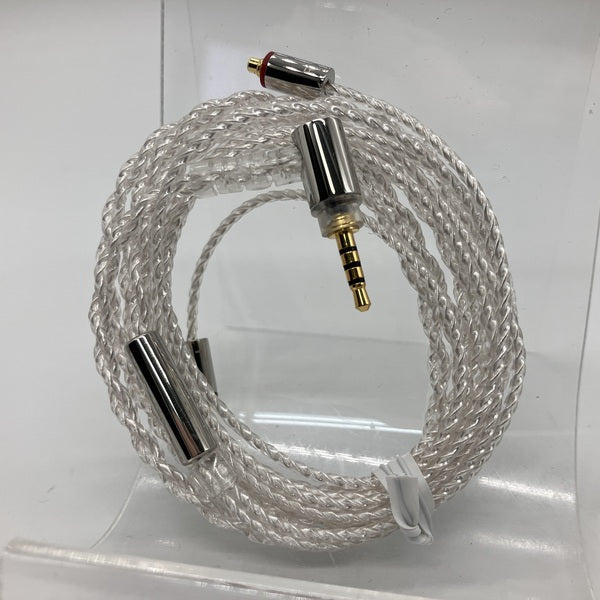 【中古】シルバーコートケーブル MMCX 1.2m 2.5mm 4極バランス 【C106 MS12DZCLEH】【日本橋】