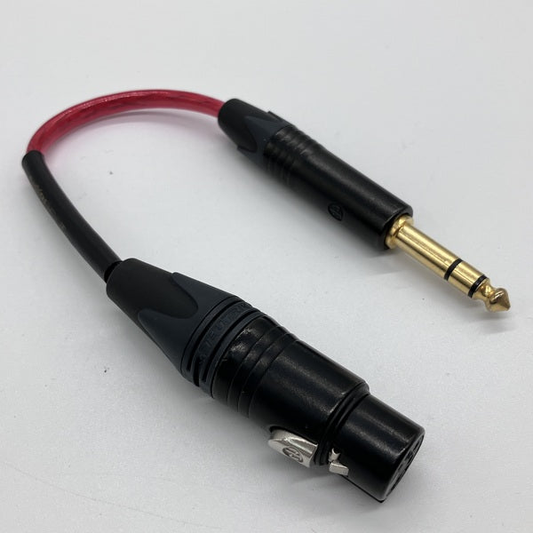 【中古】NORDOST 6.3mm-4PIN XLRメス アダプター【秋葉原】