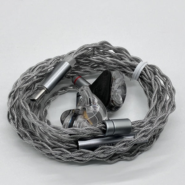 新品同様 水月雨(moondrop) × crinacle DUSK 棚からレビュー】 「MOONDROP x Crinacle DUSK」 クールな外観に2DD+