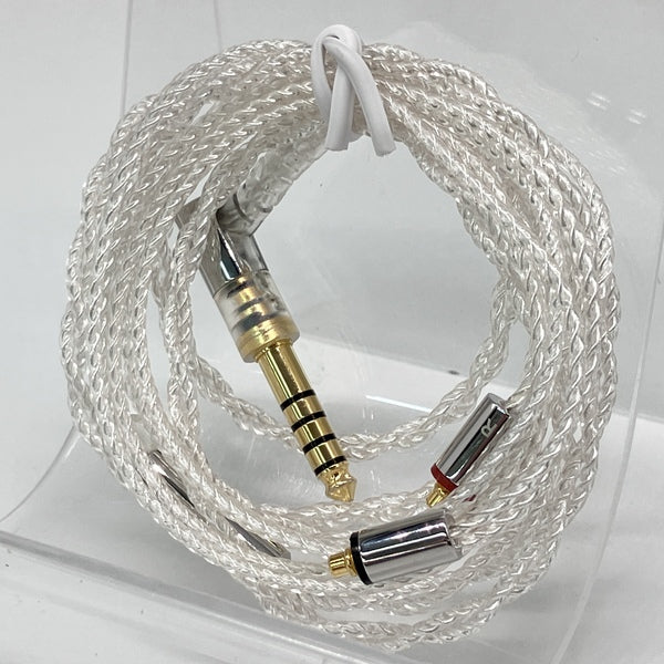 【中古】シルバーコートケーブル MMCX 1.2m 4.4mm 5極バランス 【C106 MS12EZCLEH】【仙台】