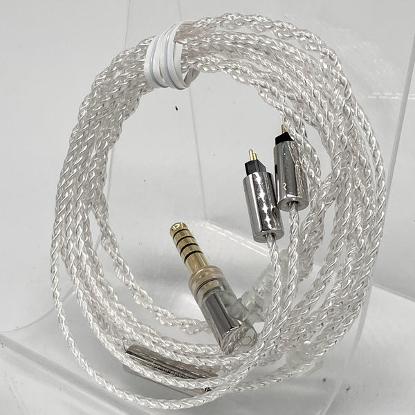【中古】シルバーコートケーブル 2Pin 1.2m 4.4mm 5極バランス 【C106 2P12EZCLEH】【仙台】