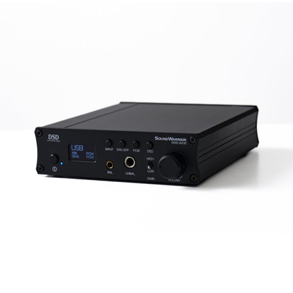 USB DAC/バランスヘッドホンアンプ　SWD-BA30