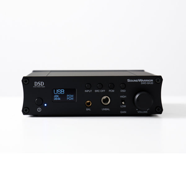 SOUND WARRIOR USB DAC/バランスヘッドホンアンプ SWD-BA30 – e☆イヤホン