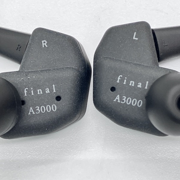 final A3000 マットブラック 未開封品 A3000｜final-イヤホン・ワイヤレスイヤホン・ヘッドホン｜final 公式