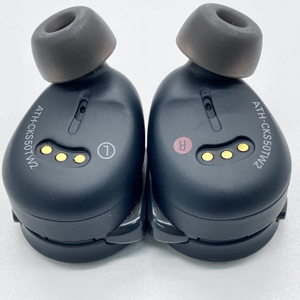 audio-technica ATH-CKS50TW2 BK | 中古美品 audio-technica 【中古】ATH-CKS50TW2 BK ブラック【日本橋】 – e