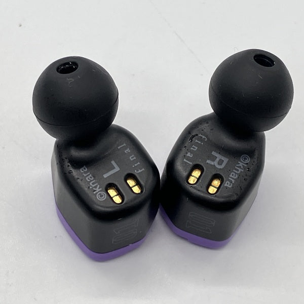 final 【中古】EVA2020×final 完全ワイヤレスイヤホン 初号機モデル