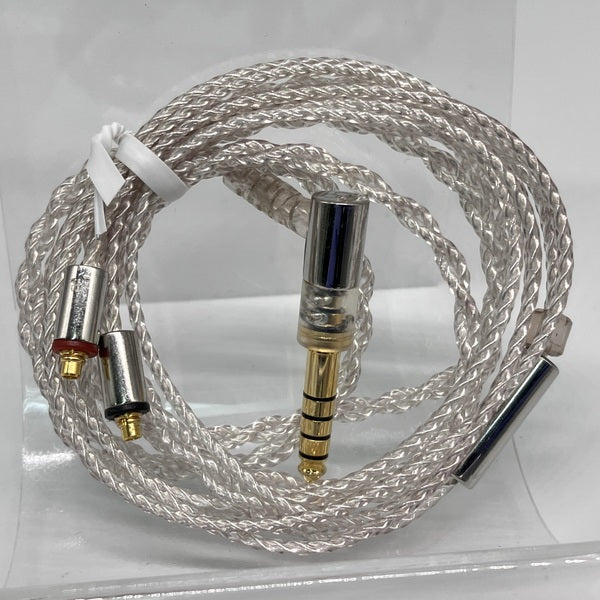 【中古】シルバーコートケーブル MMCX 1.2m 4.4mm 5極バランス 【C106 MS12EZCLEH】【秋葉原】