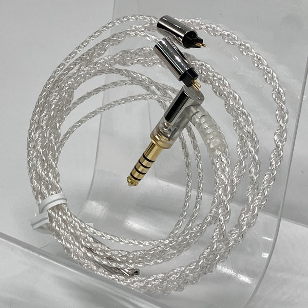 【中古】シルバーコートケーブル 2Pin 1.2m 4.4mm 5極バランス 【C106 2P12EZCLEH】【日本橋】