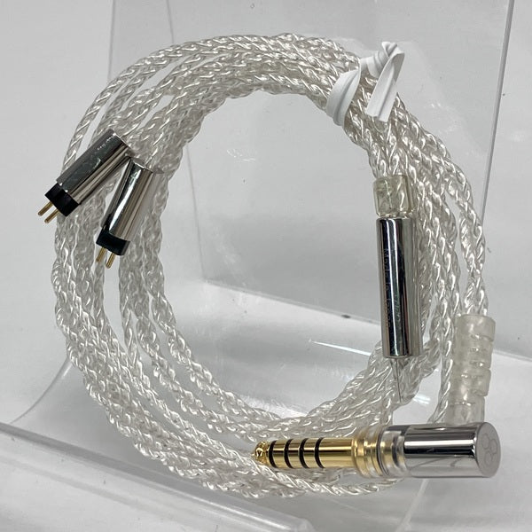 【中古】シルバーコートケーブル 2Pin 1.2m 4.4mm 5極バランス 【C106 2P12EZCLEH】【日本橋】