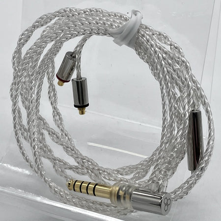 final 【中古】シルバーコートケーブル MMCX 1.2m 4.4mm 5極バランス