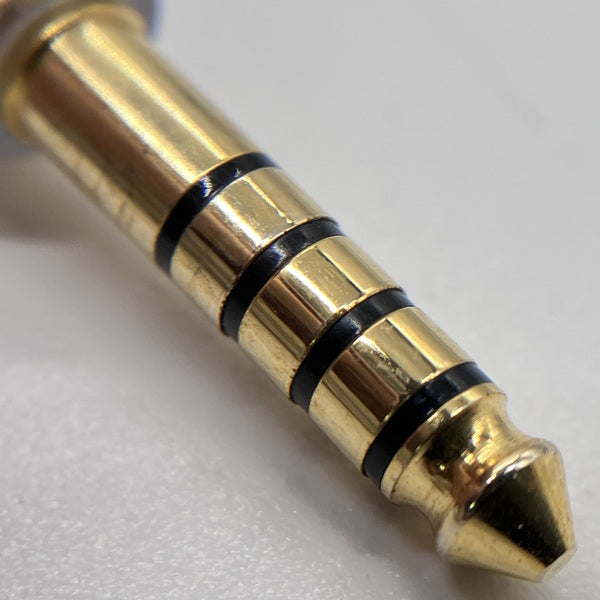 final 【中古】シルバーコートケーブル MMCX 1.2m 4.4mm 5極バランス