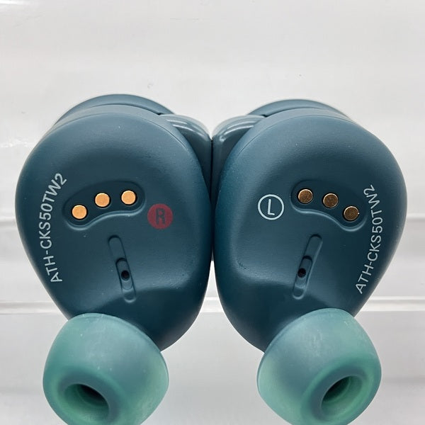 【中古品】ATH-CKS50TW2 GR(E) ワイヤレスイヤホン audio-technica 【中古】ATH-CKS50TW2 GR グリーン【秋葉原】 – e