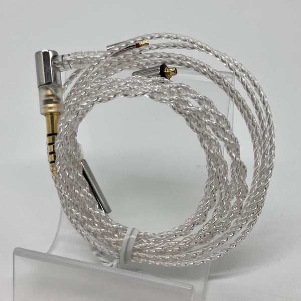 【中古】シルバーコートケーブル MMCX 1.2m 4.4mm 5極バランス 【C106 MS12EZCLEH】【仙台】