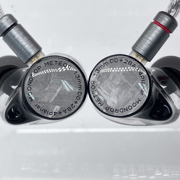 【水月雨】イヤホン METEOR（新品未使用）【MOONDROP】 水月雨 (MoonDrop) 流星 - METEOR レビュー | 隕石を組み込んだ唯一無