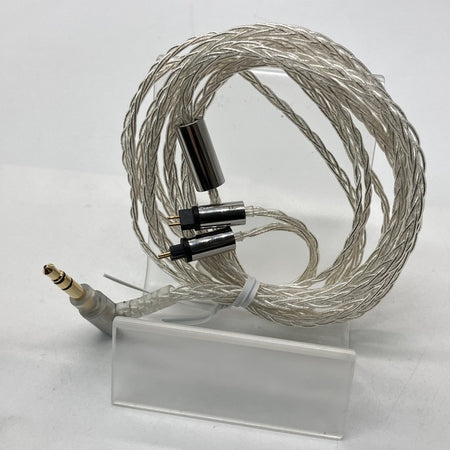 final 【中古】ソフトシルバーコートケーブル 2Pin 3.5mm (1.2m