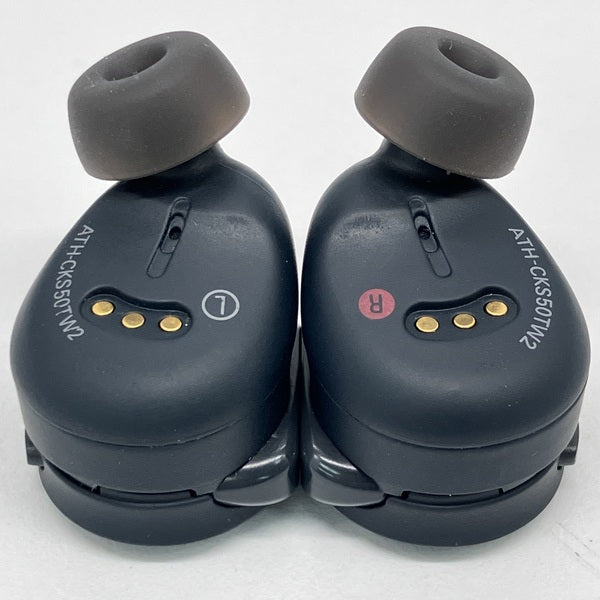 【★☆中古美品★☆】オーディオテクニカ ATH-CKS50TW2 BK(E) audio-technica 【中古】ATH-CKS50TW2 BK ブラック【名古屋】 – e