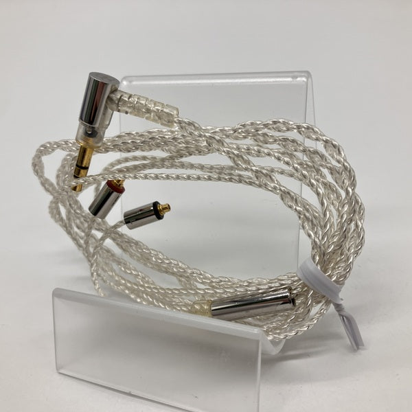 【中古】シルバーコートケーブル MMCX 1.2m 3.5mm  【C106 MS12AZCLEH】【仙台】