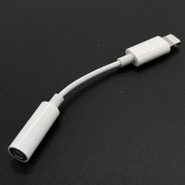 【中古】Lightning - 3.5 mmヘッドフォンジャックアダプタ【名古屋】