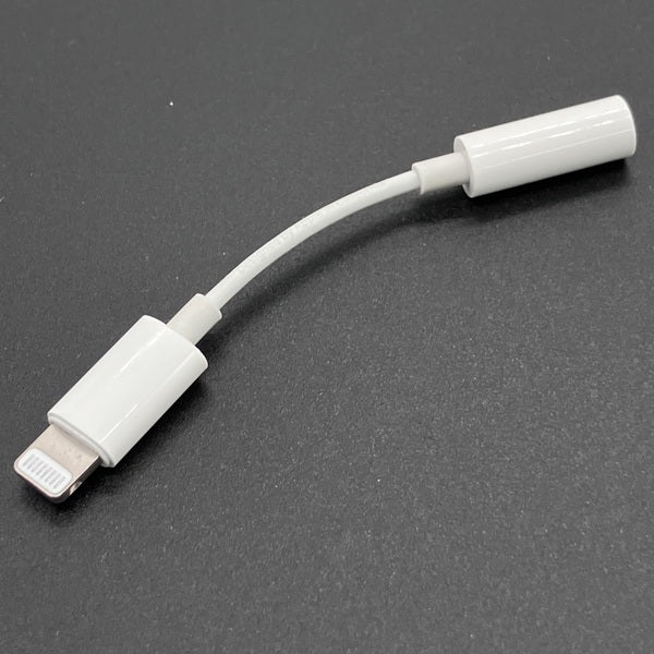 【中古】Lightning - 3.5 mmヘッドフォンジャックアダプタ【名古屋】