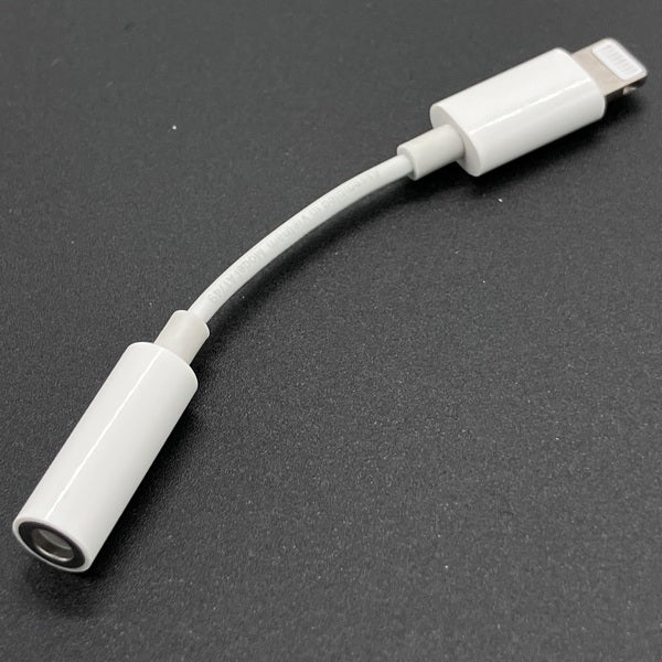 【中古】Lightning - 3.5 mmヘッドフォンジャックアダプタ【名古屋】