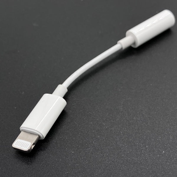 【中古】Lightning - 3.5 mmヘッドフォンジャックアダプタ【名古屋】