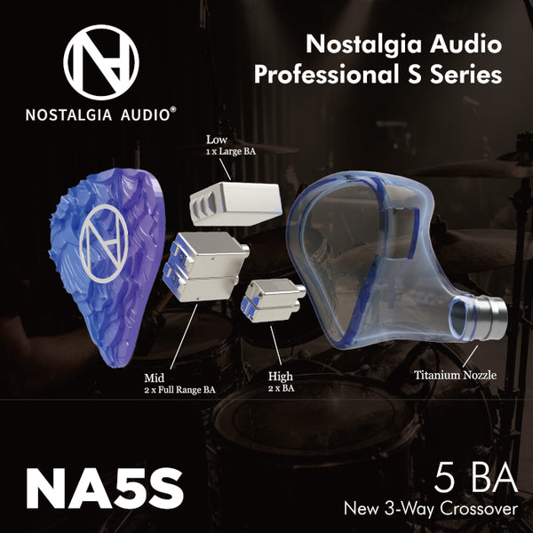 Nostalgia Audio NA5S(Universal Fit) – e☆イヤホン