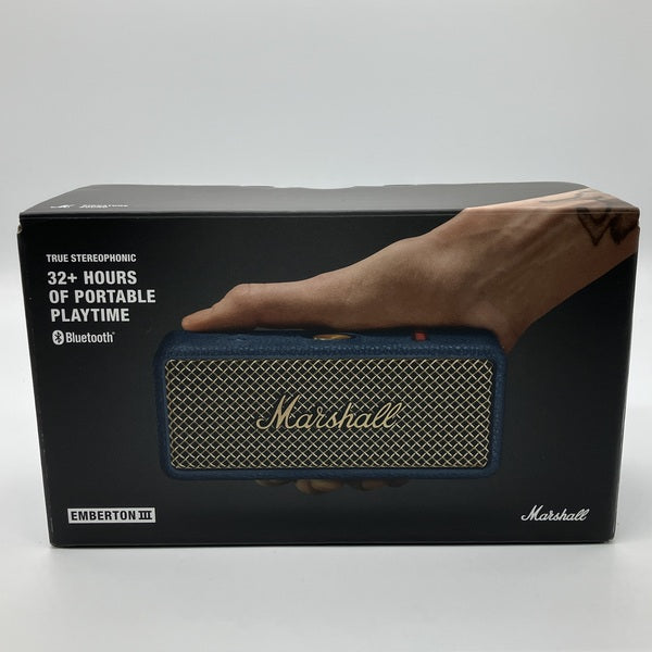 Marshall EMBERTON Ⅲ ブルー 中古 Marshall 【中古】Emberton III Midnight Blue【秋葉原】 – e☆イヤホン