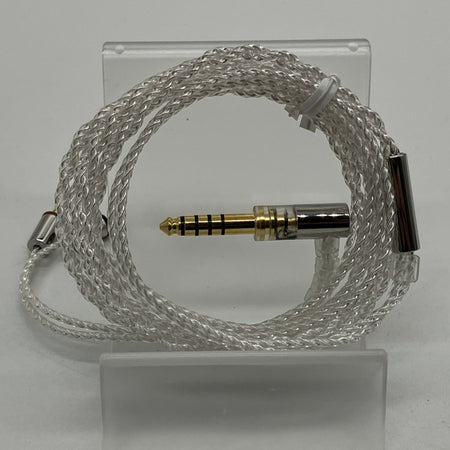 final 【中古】シルバーコートケーブル MMCX 1.2m 4.4mm 5極バランス