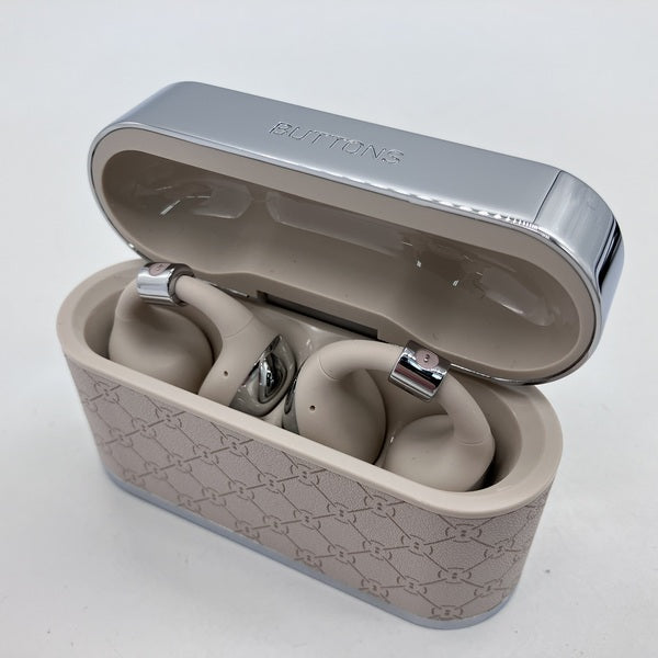 【中古】BUTTONS CLIP Cream White【BN-0002】【仙台】