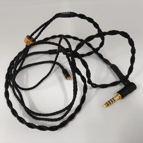 美品brise audio ASUHA-LE 5極Φ4.4mm qdcコネクター Brise Audio 【中古】ASUHA-LE 5極Φ4.4mmプラグ-MMCX 【ASHLELB544MX
