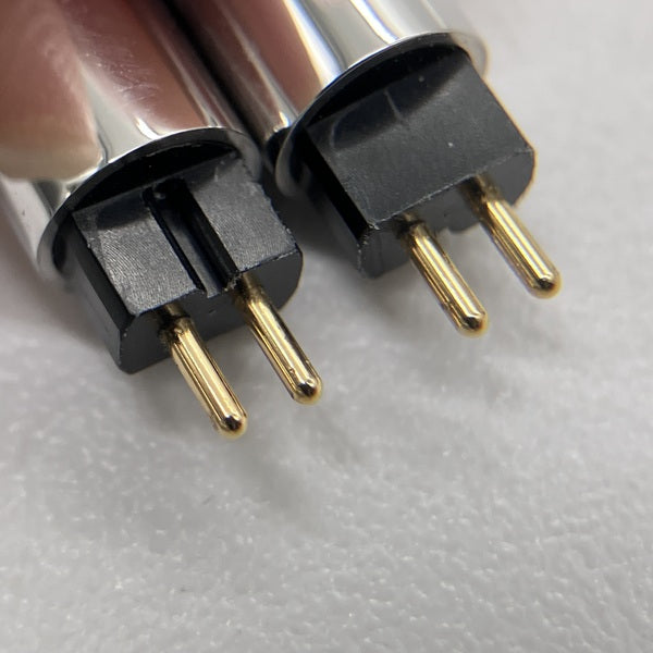 final 【中古】シルバーコートケーブル MMCX 1.2m 4.4mm 5極バランス