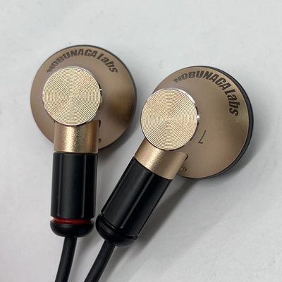 NOBUNAGA Labs 【中古】鶯 ゴールド（MMCX対応）【NLN-UGS-GD