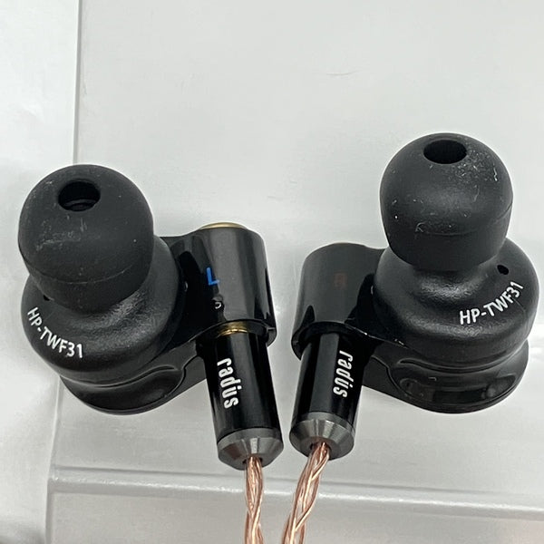 radius 【中古】HP-TWF32K Φ2.5mm plug バランス接続ケーブル付属